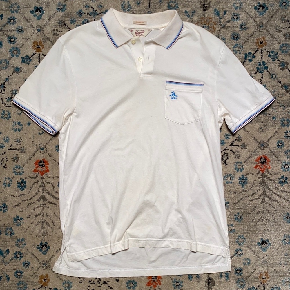 🐧 Vintage Polo in white Original Penguin 🐧